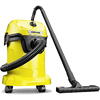Aspirator multifunctional Karcher WD 3 V-17/4/20 1.628-127.0, Aspirare umeda si uscata, 17 l, Furtun 2 m, 1000 W, Sac filtru din hartie, Functie de suflare, Galben/Negru