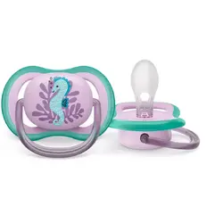 Philips Suzeta ultra-air SCF086/06, Ortodontic si fara BPA, 1 buc, 6-18 luni