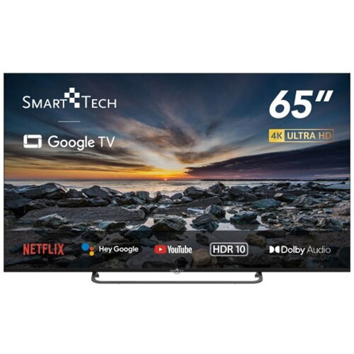 Televizor LED Smart Tech 65UG10V3, 164 cm, Google TV, Ultra HD 4K, Clasa F