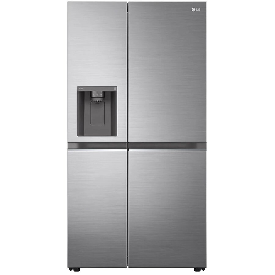 de ce curge apa din frigider no frost Frigider Side by side LG GSLV71PZLE, 416 l, DoorCooling+, Total No Frost, Clasa energetica E, Argintiu