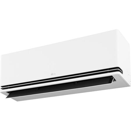 Aparat de aer conditionat LG H09S1P Dualcool Premium 9000 BTU, WiFi, Clasa A+++, Dual Inverter HeatPump Compressor, Control umiditate, Plasmaster Ionizer, 19 db, alb