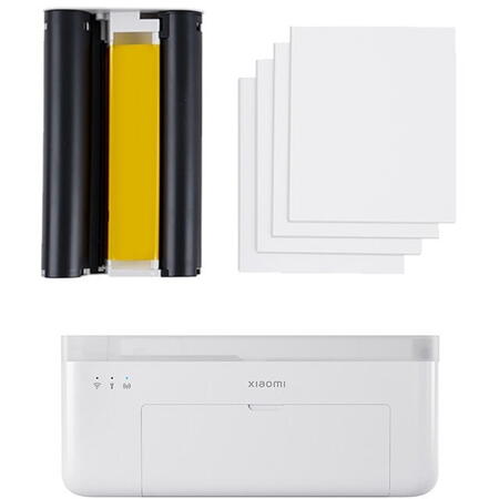 Hartie foto Xiaomi 3" + cartus compabil cu imprimanta foto portabila Xiaomi 1S EU