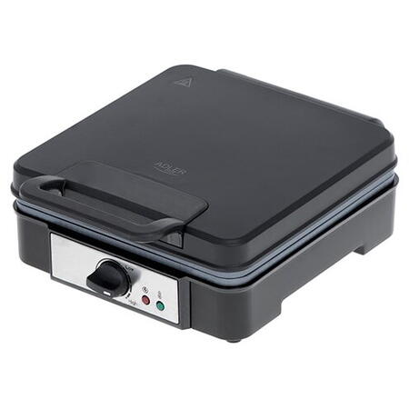 Aparat pentru waffle AD 3049, 1800 W, Placi cu acoperire antiaderenta
