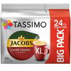 Capsule cafea Tassimo Cafe Crema XL, Big Pack, 24 bauturi x 215 ml