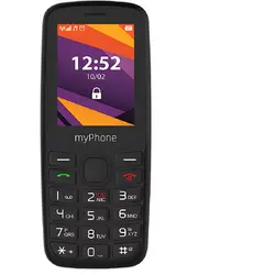 Telefon MyPhone 6410 LTE, Dual SIM, 4G, 2.4", Negru, 1400mAh