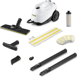 Aparat de curatat cu aburi Karcher SC 3 EasyFix, 1.513-650.0, 1900W, 3.5 bar, incalzire 0.5 min, Alb/Negru