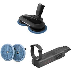 Kit mopping pentru aspiratoare verticale ELECTROLUX seria 800 ZE157: perie PowerPro Mop cu lumina LED, recipient cu funcție spray pentru lichid spalare, 2 lavete rotative