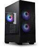 Carcasa Lian Li LanCool 205M RGB Mesh black