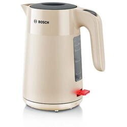Bosch Fierbator de apa TWK 2M167, 2400 W, 1.7 L, Bej