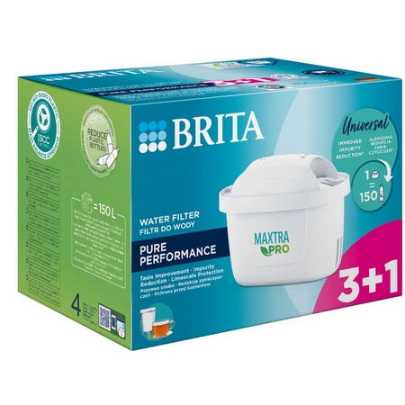 Filtru de apa Brita MX+ Pro Pure Performance filter 3+1 buc