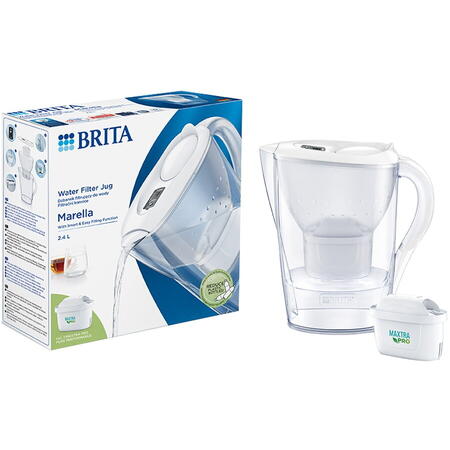 Cana filtranta Marella, Cartus filtrant Maxtra Pro, 2.4 L, Alb