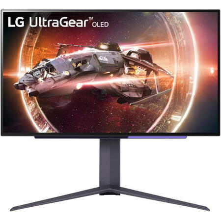 Monitor LED LG Gaming UltraGear 27GS95QE-B 27 inch QHD OLED 0.03 ms 240 Hz HDR G-Sync & FreeSync Premium Pro