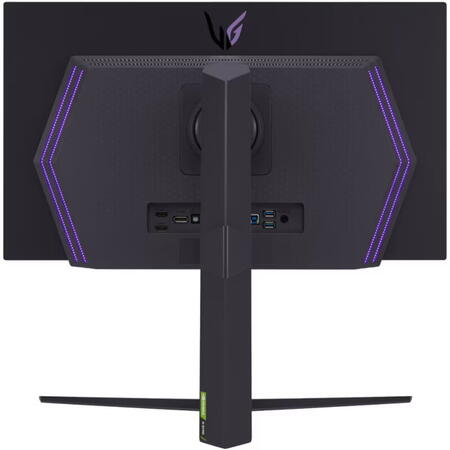 Monitor LED LG Gaming UltraGear 27GS95QE-B 27 inch QHD OLED 0.03 ms 240 Hz HDR G-Sync & FreeSync Premium Pro