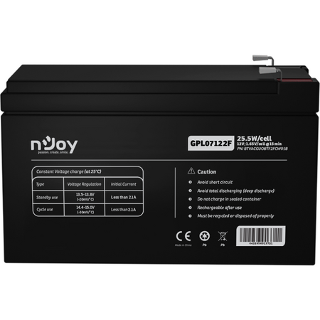Accesoriu UPS nJoy Acumulator 12V GPL07122F