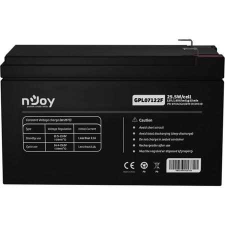 Accesoriu UPS nJoy Acumulator 12V GPL07122F