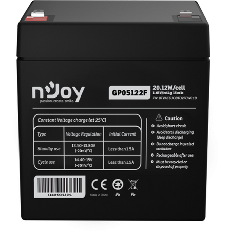Accesoriu UPS nJoy Acumulator 12V GP05122F