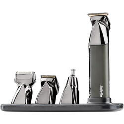 Set aparat de tuns parul si barba BaByliss MT991E, Super-X Metal Series 15 in 1 Multi Trimmer