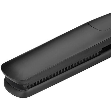 Placa de par Babyliss Steam Luxe Styler ST596E, 5 setari de temperatura, placi 36 x 105 mm, tehnologie steam, negru