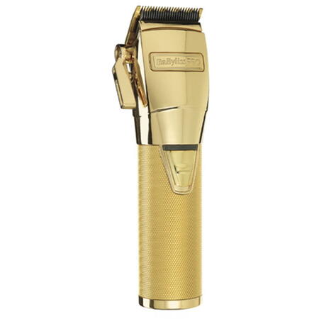 Aparat de tuns profesional cu acumulator si cablu, Babyliss Pro FX8700GE, Metal Gold