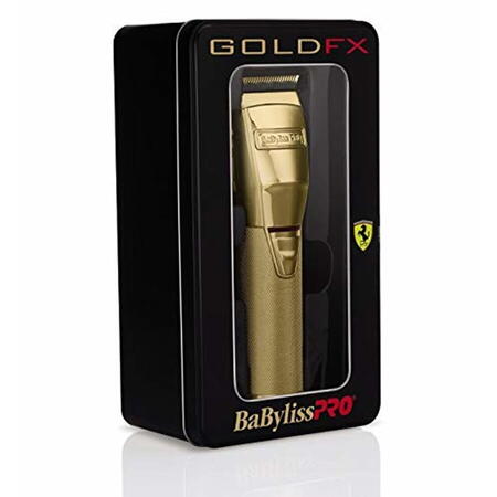 Aparat de tuns profesional cu acumulator si cablu, Babyliss Pro FX8700GE, Metal Gold
