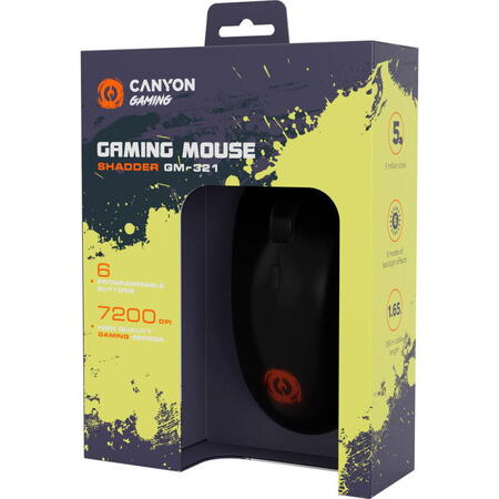 Mouse Gaming Canyon GM-321 Black