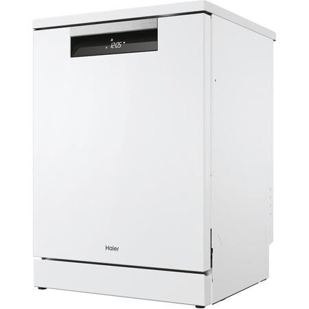 Masina de spalat vase Haier XF 6B2M3PW, 16 seturi, 10 programe, Clasa B, Motor Inverter, WiFi, H-Spray Arm, Flex Zone, Part Light, Powerwash, Automatic Open Door, 60 cm, Alb