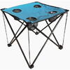 Heinner Set masa + 2 scaune pliabile camping DSC001, Albastru inchis 