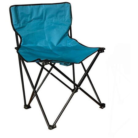 Set masa + 2 scaune pliabile camping DSC001, Albastru inchis 