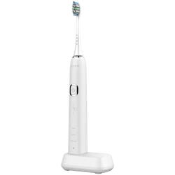 Periuta de dinti sonica electrica Aeno ADB0003, 9 scenarii, cu atingere 3D, încarcare wireless, 46000 rpm, 40 de zile fara încarcare, IPX7, alb