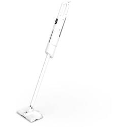Mop cu abur Aeno ASM0001, 1200 W, 7 duze incluse, timp de functionare de pana la 38 de minute, rezervor de apa detasabil de 380 ml, 110°C abur, 27 g/ min, recipient pentru dezinfectant, 1.3 kg, alb