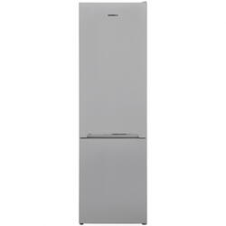 Combina frigorifica Heinner HC-V288SE++, 288 l, Less frost, Clasa E, Control mecanic, Iluminare LED, H 170 cm, Argintiu