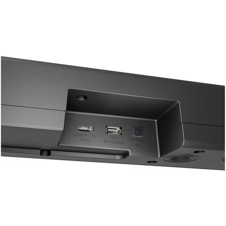 Soundbar LG S60T, 3.1 , 340W, Dolby Audio, Subwoofer Wireless, HDMI, USB, Negru