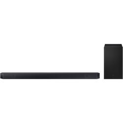 Samsung Soundbar HW-Q700D, 3.1.2, 320W, Bluetooth, Wi-Fi, Subwoofer wireless, Dolby Atmos, Negru titan