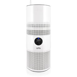 Purificator de aer Hybrid Aria MAP-ZK-H2025-U29W, Acoperire 25 m patrati, Booster de aer, Flitru Hepa H13, Lampa UV-C, Eficienta curatare aer PM2.5, Fitoremediere, Alb