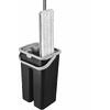 Vanora Set curatenie MASTER CLEAN cu mop plat, Negru