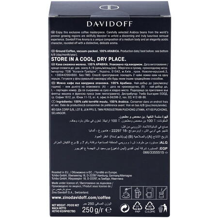 Cafea macinata Davidoff Café Fine Aroma, 250g