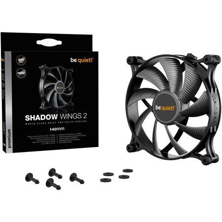 Ventilator / radiator be quiet! Shadow Wings 2 PWM 140mm
