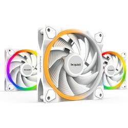 Ventilator / radiator be quiet! LIGHT WINGS White RGB 120mm PWM High-Speed Three Fan Pack
