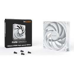 Ventilator / radiator be quiet! Pure Wings 3 120mm PWM High-Speed White