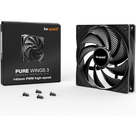 Ventilator be quiet! PURE WINGS 3 140mm PWM high-speed, BL109