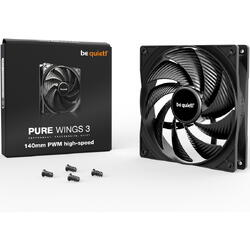 Ventilator be quiet! PURE WINGS 3 140mm PWM high-speed, BL109