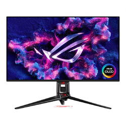 Monitor LED ASUS Gaming ROG Swift PG32UCDM 31.5 inch UHD OLED 0.03 ms 240 Hz KVM USB-C HDR G-Sync Compatible & FreeSync Premium Pro