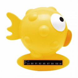 Termometru digital in forma peste pentru baie Chicco, portocaliu