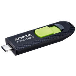A-Data Memorie USB ADATA UC300, 128GB, USB Type-C, Black-Green