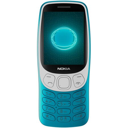 Telefon mobil Nokia 3210 (2024), Dual SIM, 4G, Scuba Blue