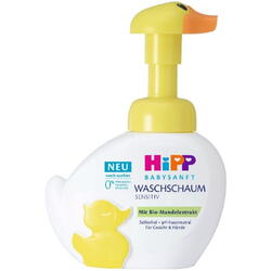 Spuma pentru spalare copii Hipp, 250ml, forma de rata