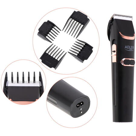 Aparat de tuns AD 2832, 40W, Negru