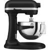 Mixer cu bol KitchenAid 5KSM55SXXEBM, 5.2L, 375 W, Model HEAVY DUTY, Negru mat