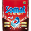 Detergent pentru masina de spalat vase Somat Exellence 4 in 1, 30 spalari