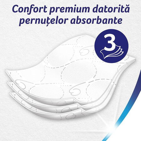 Hartie igienica Zewa Deluxe Delicate Care, 3 straturi, 16 role